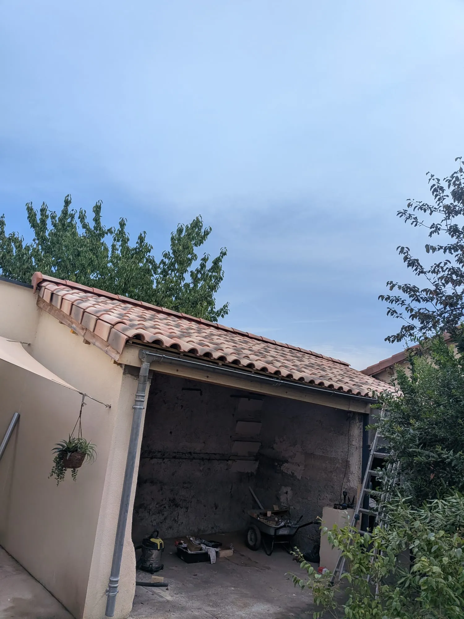 Chantier n°3 : la toiture après notre intervention
