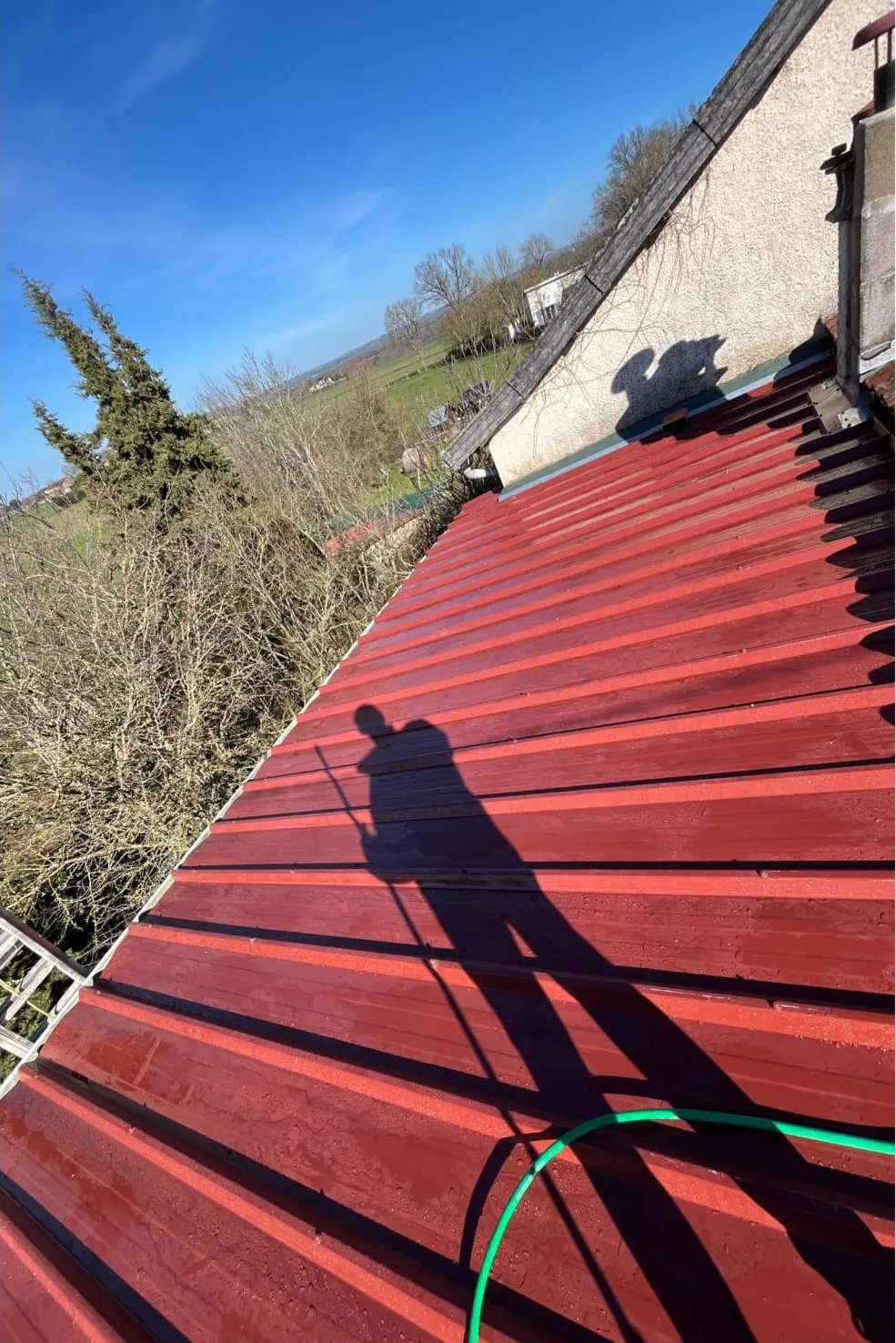 Chantier n°2 : la toiture après notre intervention